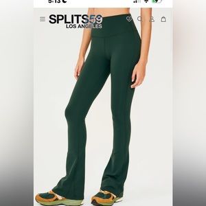 Green Split 59 Raquel High Waisted Leggings In Size Small